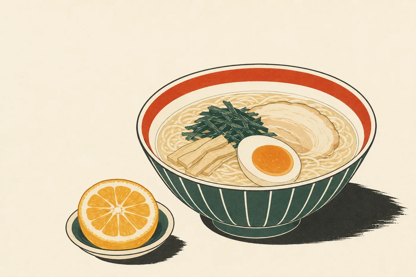 Ramen Tanbo : shio ramen Bib Gourmand Michelin à Gobo