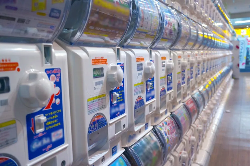 Où trouver des gachapon à Wakayama