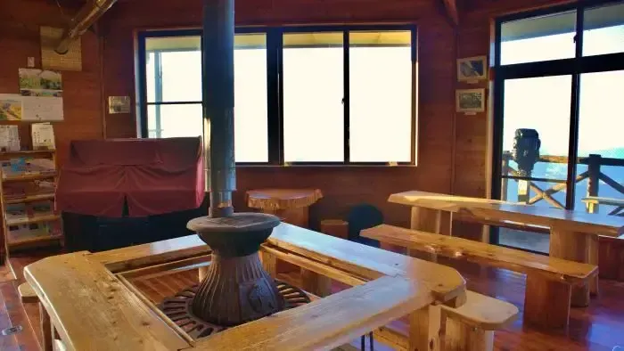 山の家おいし：生石高原山顶的午餐与虹吸咖啡