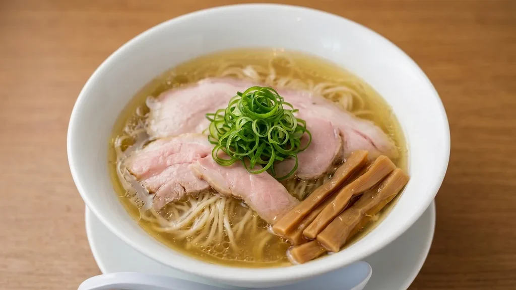らぁめん たんぼ 看板メニュー(塩らぁめん)